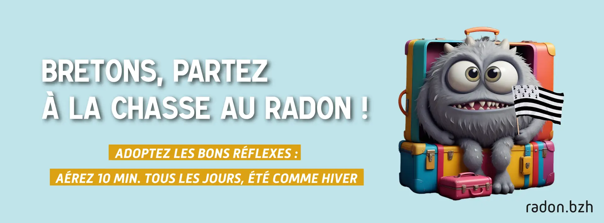 Bretons, partez à la chasse au radon !